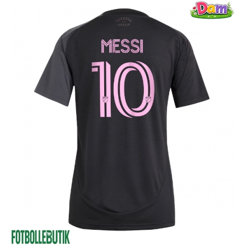 Inter Miami Lionel Messi #10 Bortatröja Kvinnor 2025-26 Kortärmad